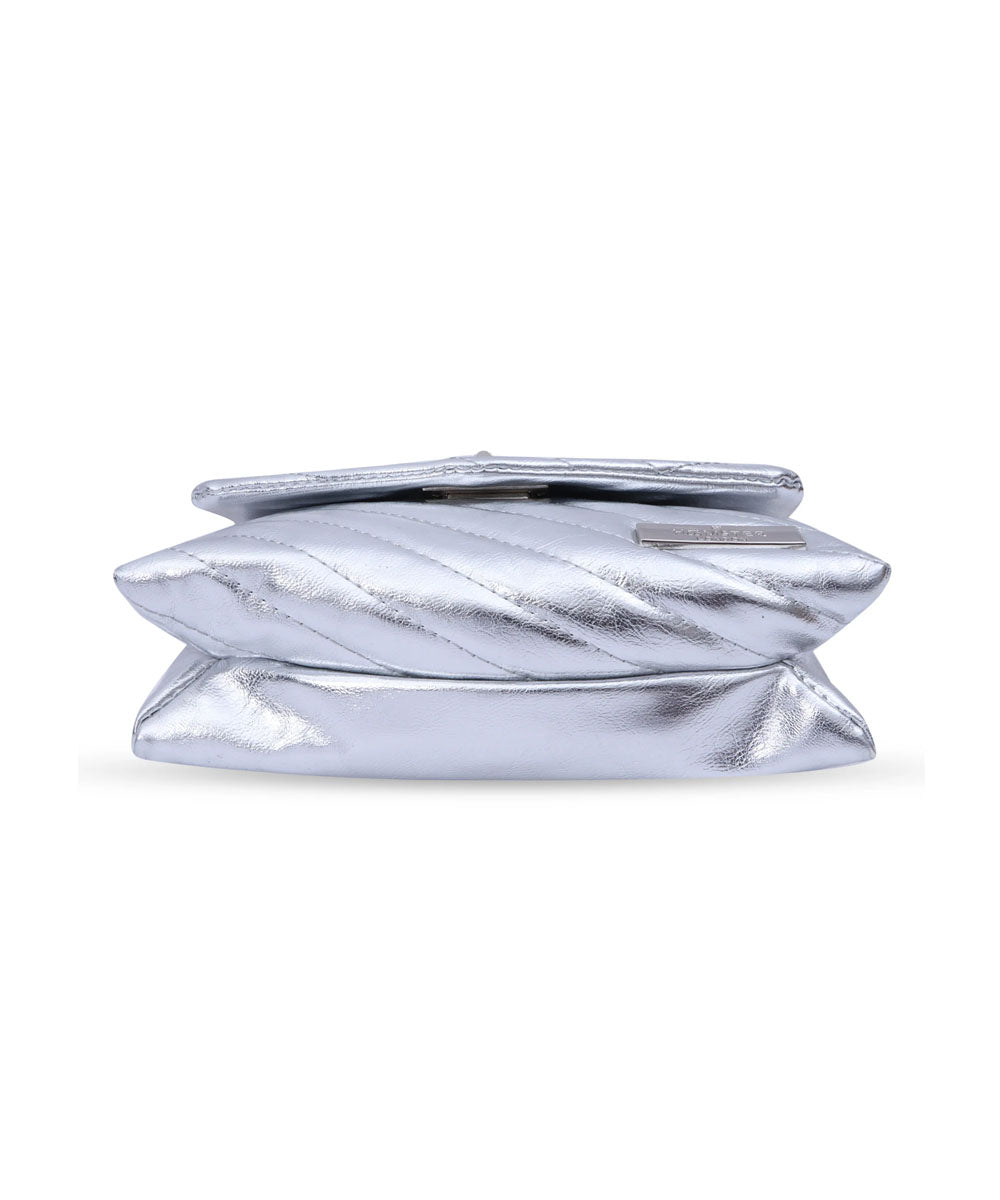 Hamster London Bea Crossbody Bag Silver