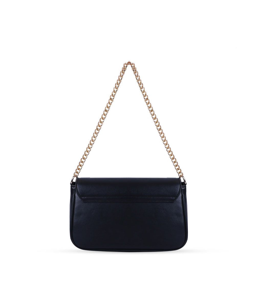 Hamster London Beverley Glow-up Crossbody Bag Black