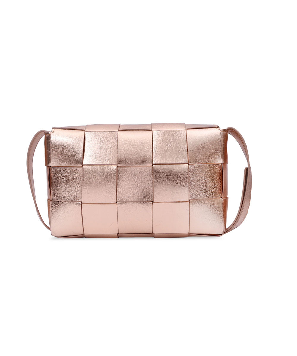 Hamster London Beverley Stellina Crossbody Rose Gold
