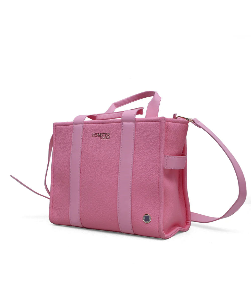 Hamster London Roma Tote Bag Pink