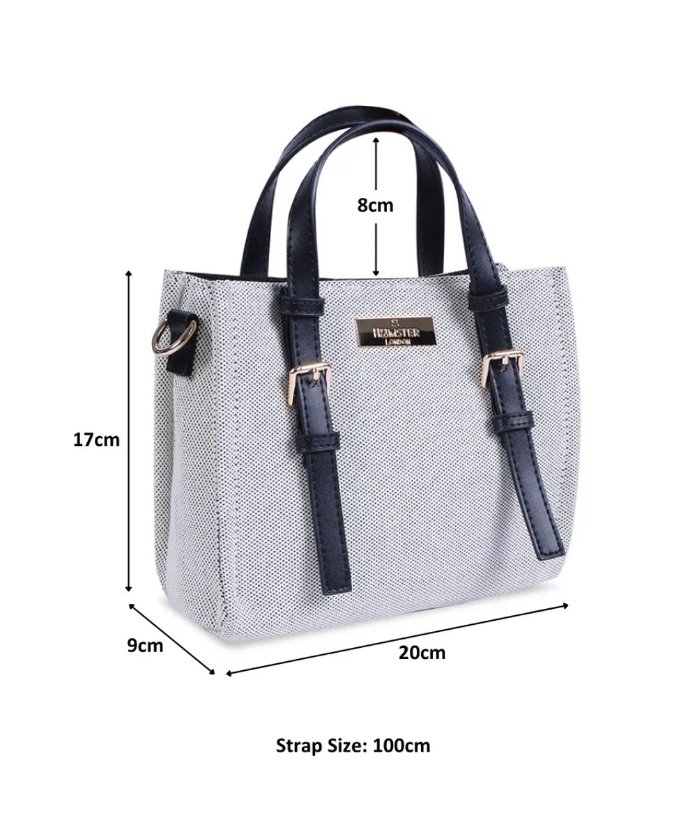 Hamster London Beverley Staycation Handbag Black