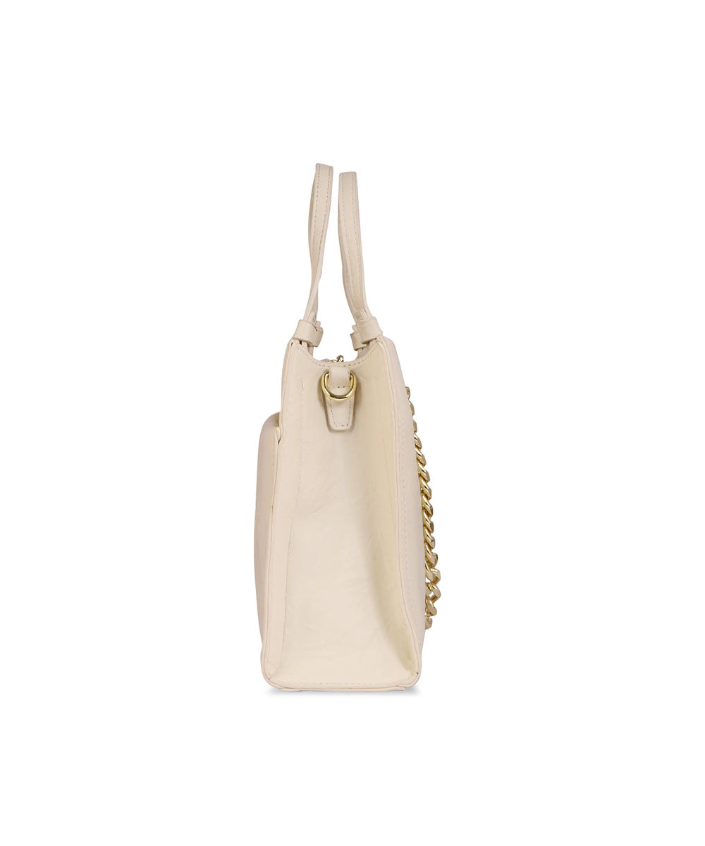 Hamster London Pastel Promise Handbag Cream