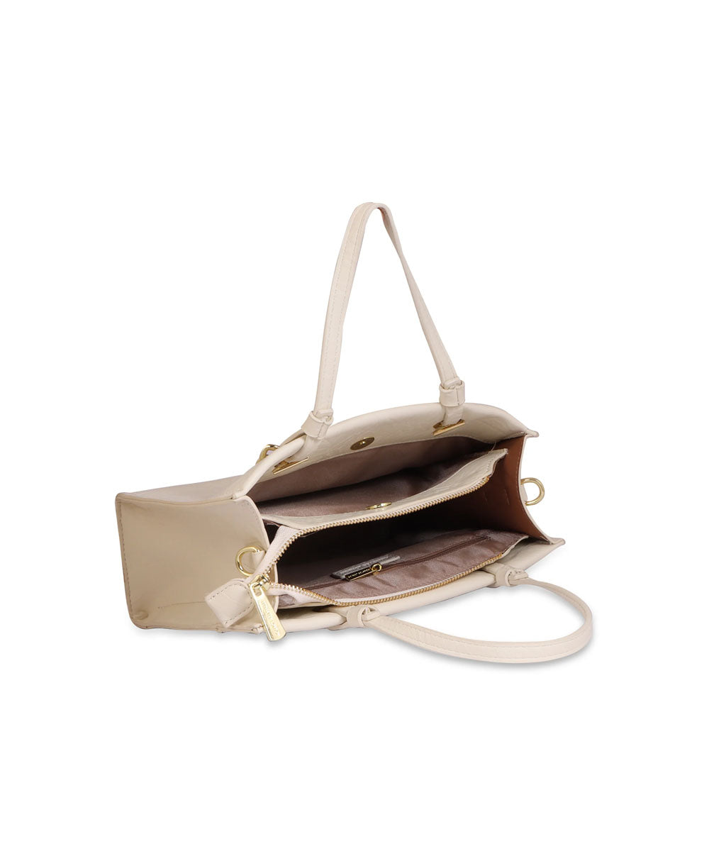 Hamster London Pastel Promise Handbag Cream