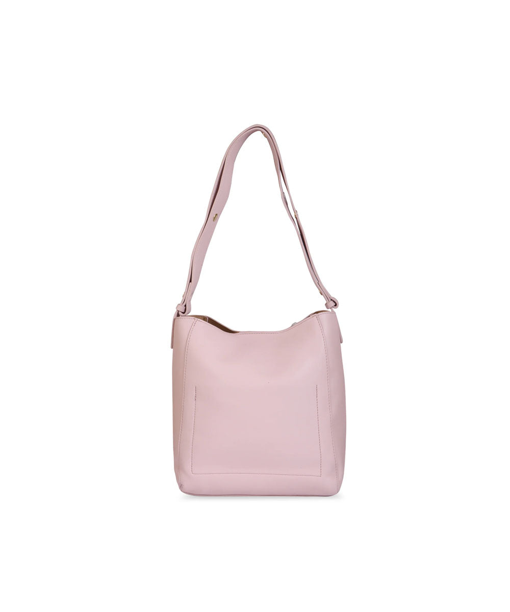 Hamster London Pastel Promise Shoulder Bag Pink