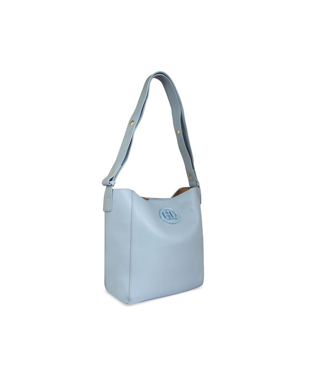 Hamster London Pastel Promise Shoulder Bag Blue