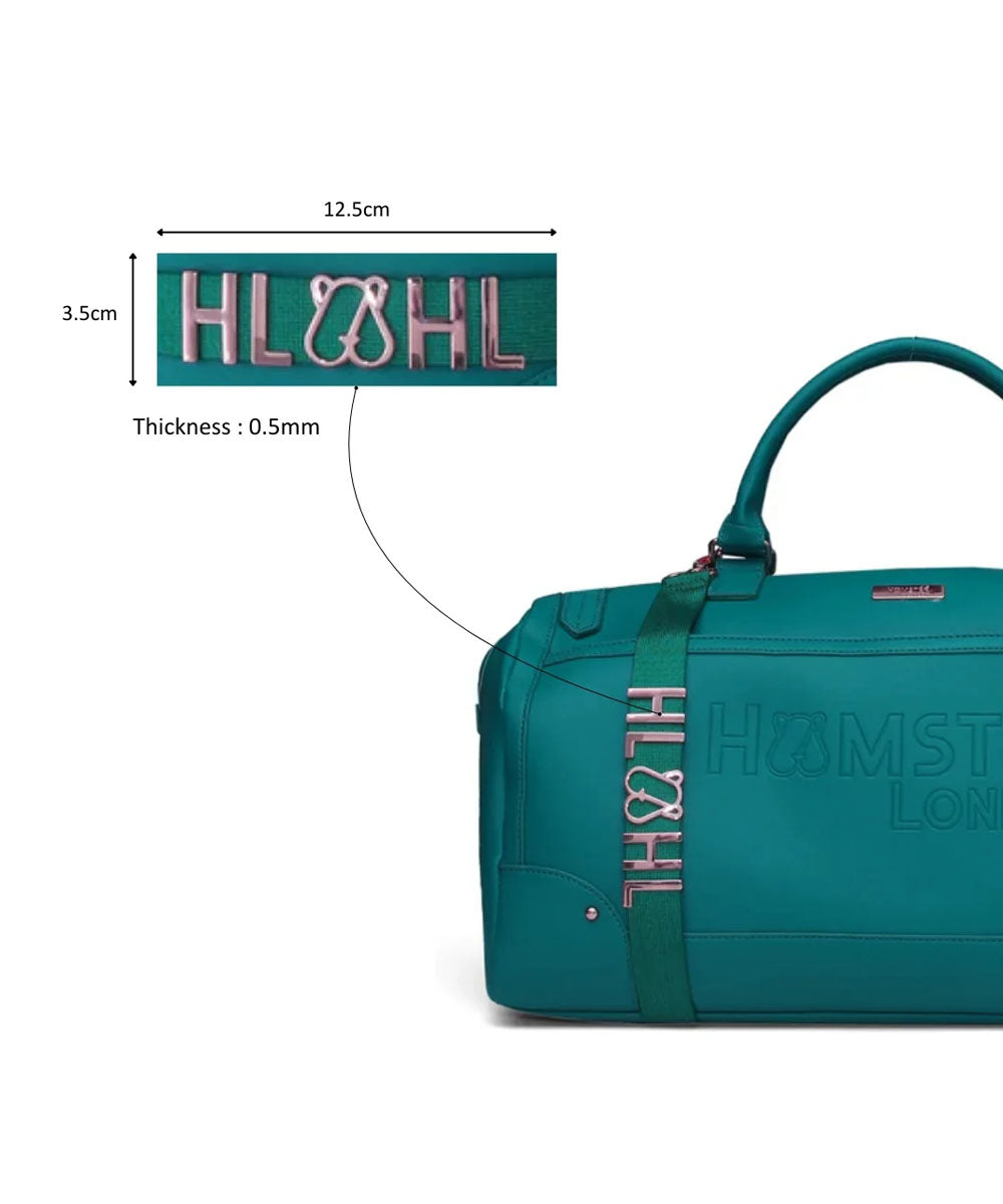Hamster London Melissa Travel Duffle Bag Teal