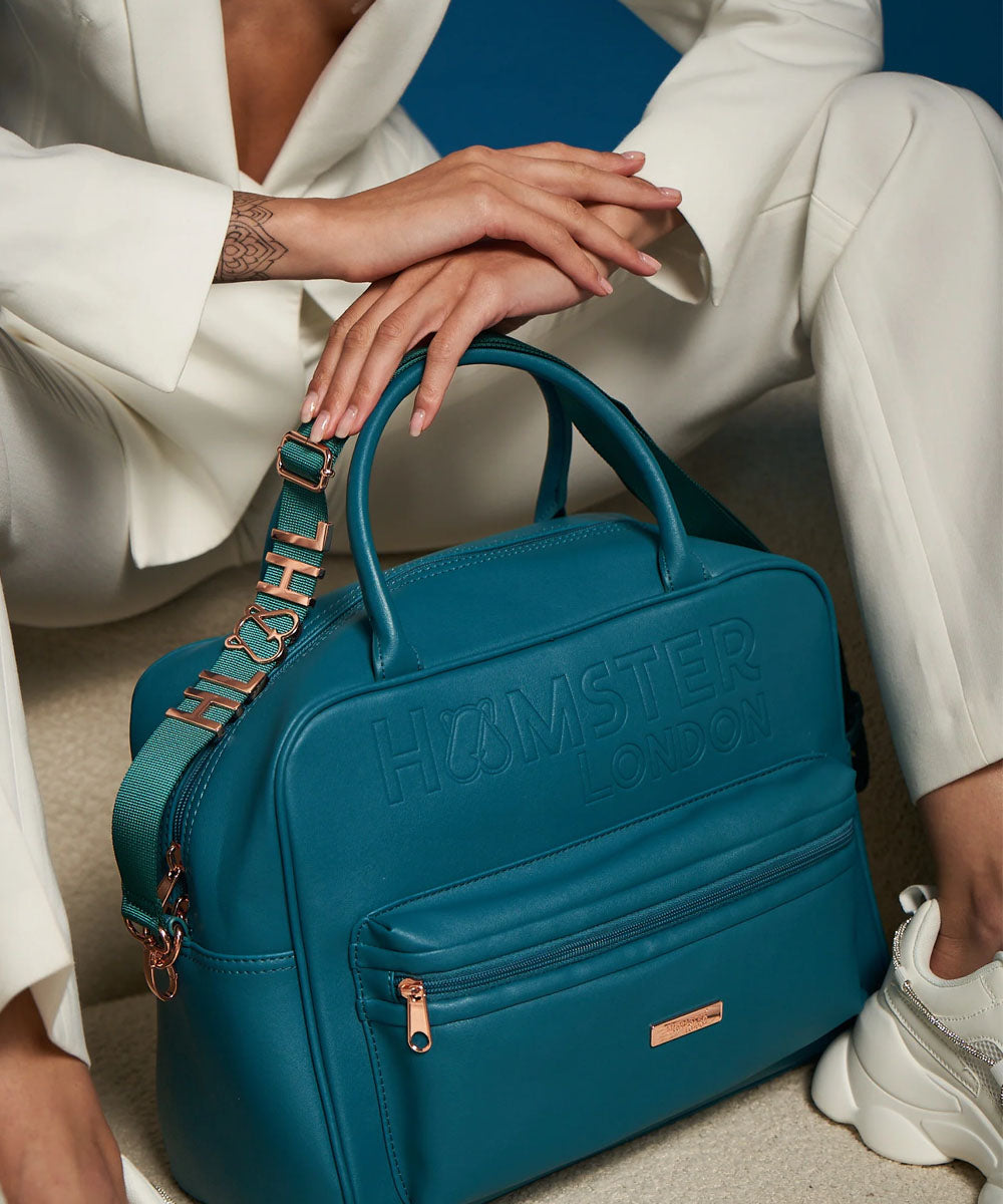 Hamster London Melissa Hand Bag Teal