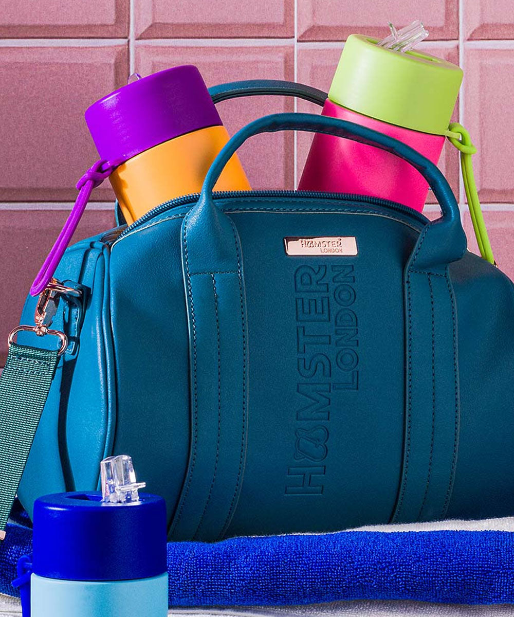 Hamster London Melissa Voyager Duffle Bag Teal