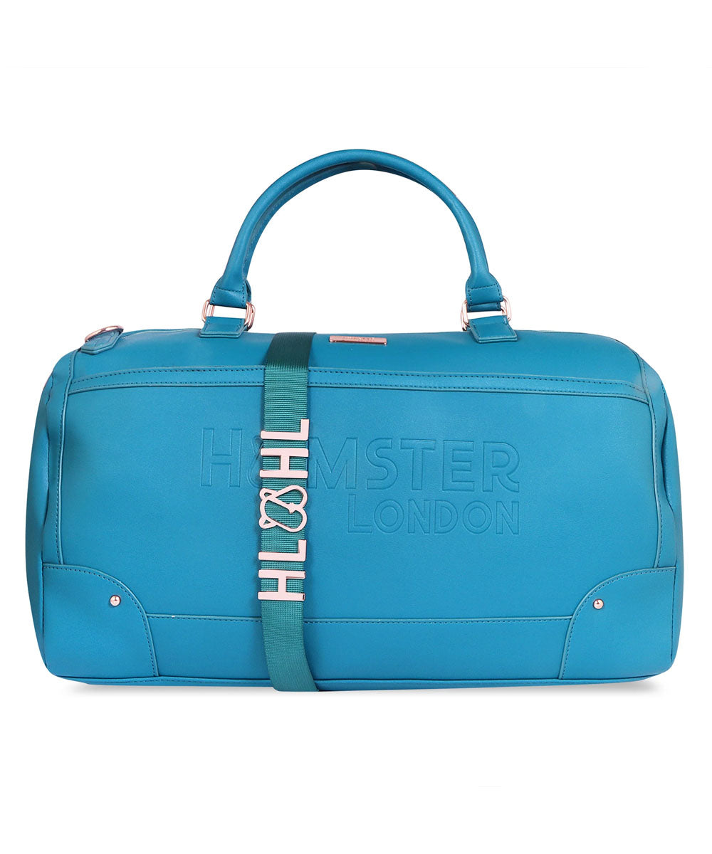 Hamster London Melissa Travel Duffle Bag Teal