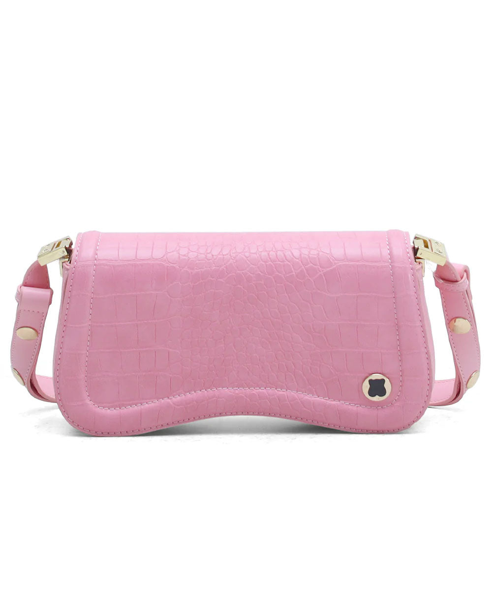 Hamster London Roma Shoulder Bag Pink