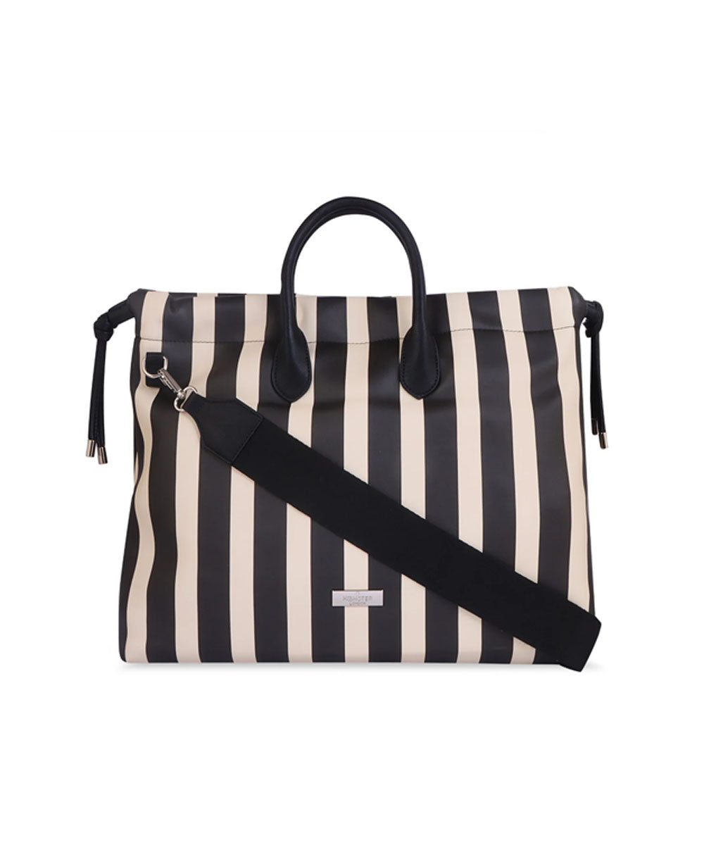 Hamster London Urban Eden Ella Tote Bag Black/White