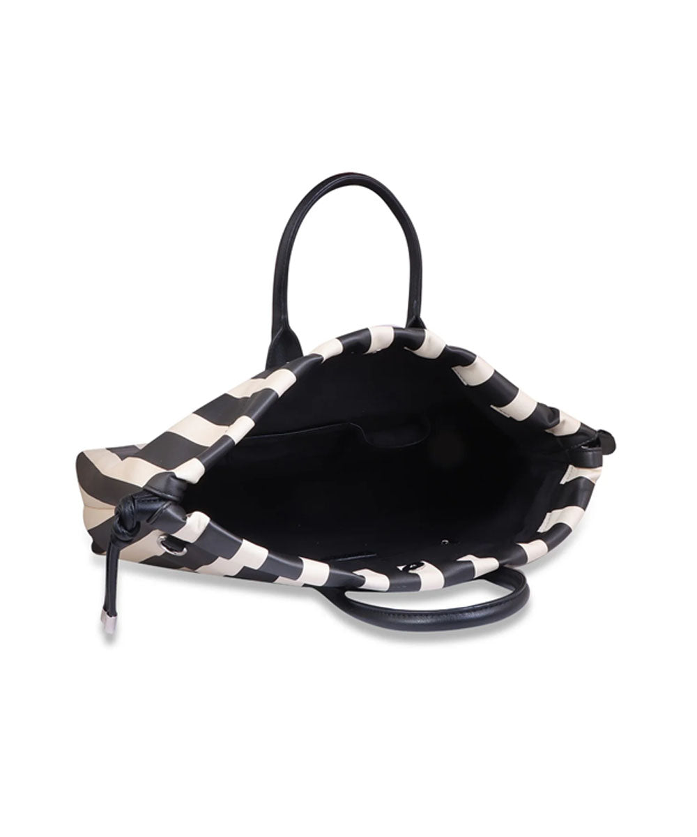 Hamster London Urban Eden Ella Tote Bag Black/White