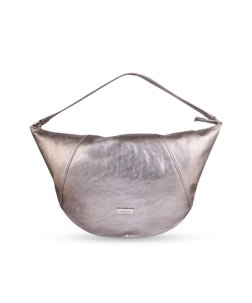Hamster London Urban Eden Willow Tote Bag Silver