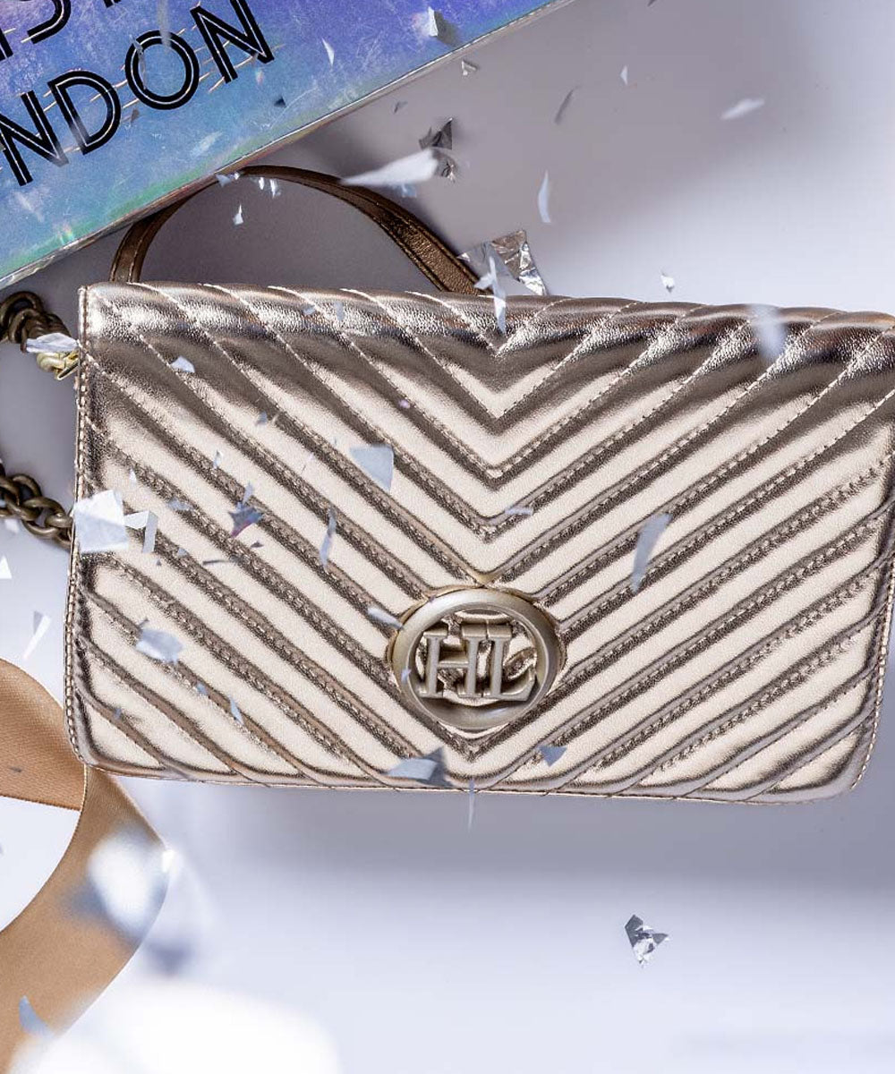 Hamster London Nights Edit Sling Gold