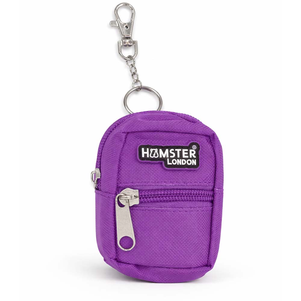 Hamster London Essential Bag Charm Purple