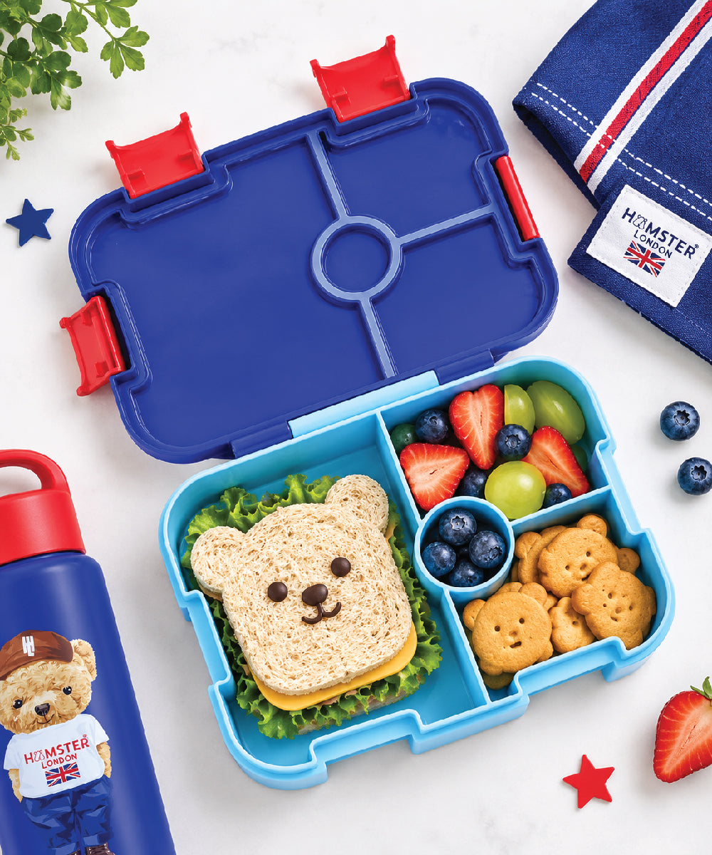 Hamster London Ted H Classic Light Blue Bento box