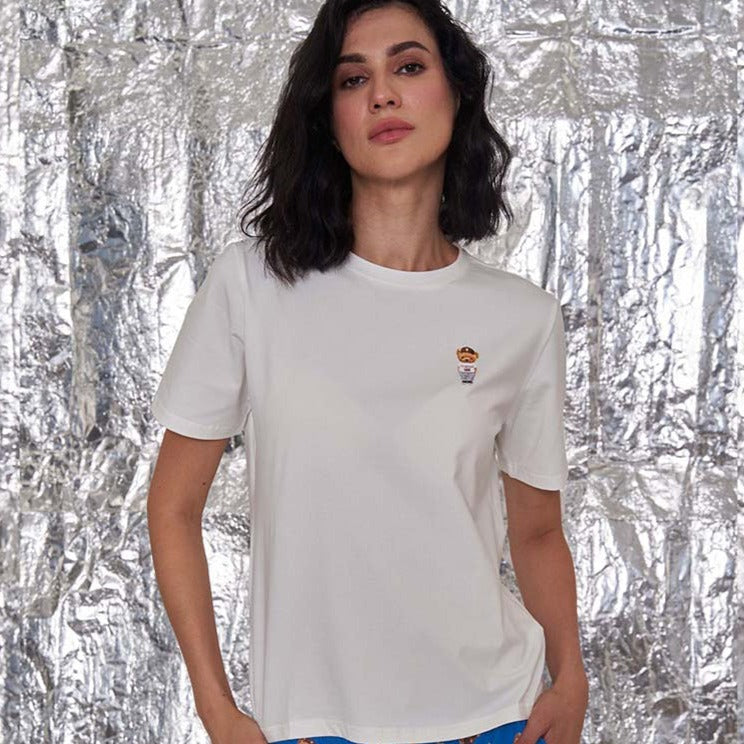 Hamster London Ted H Love White Tee