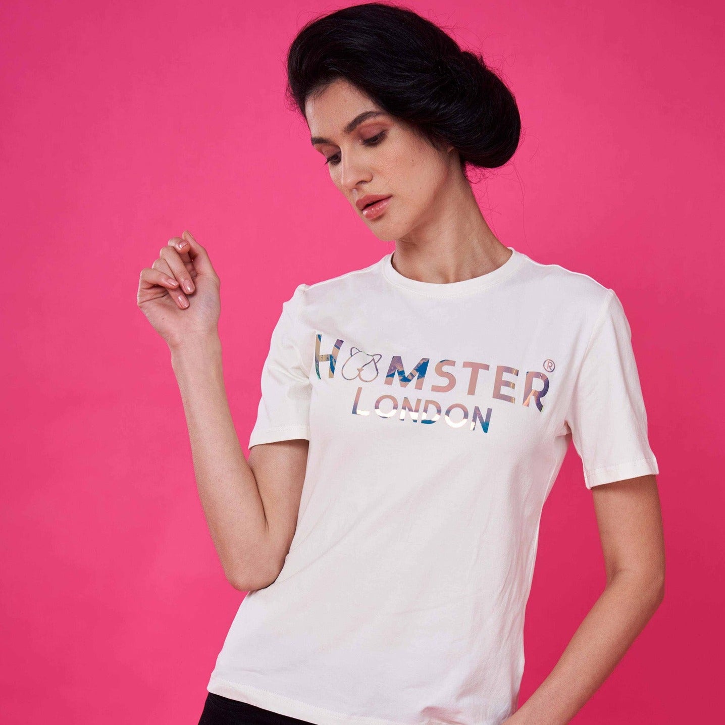 Hamster London Classic Holo Party T Shirt