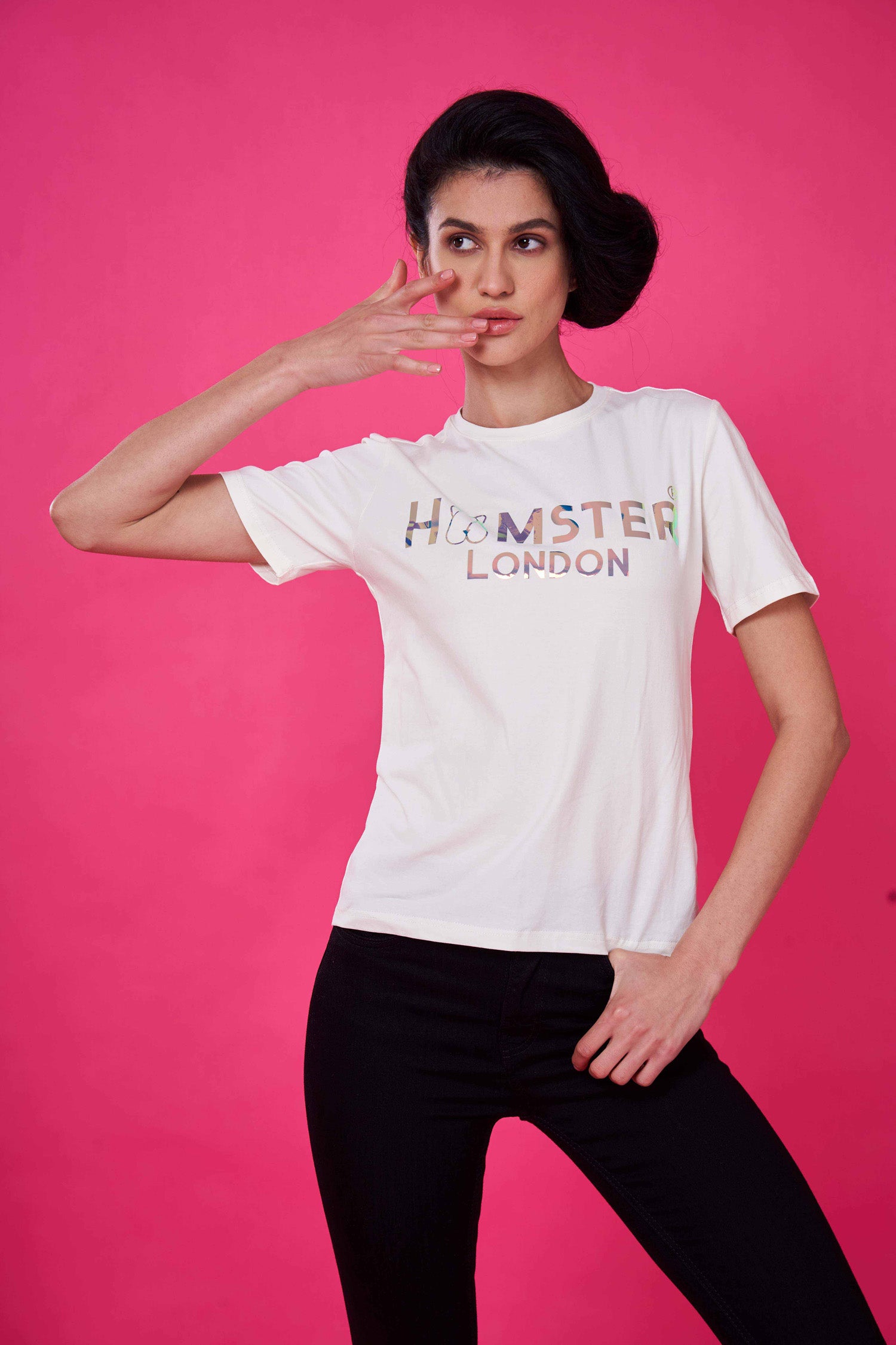Hamster London Classic Holo Party T Shirt