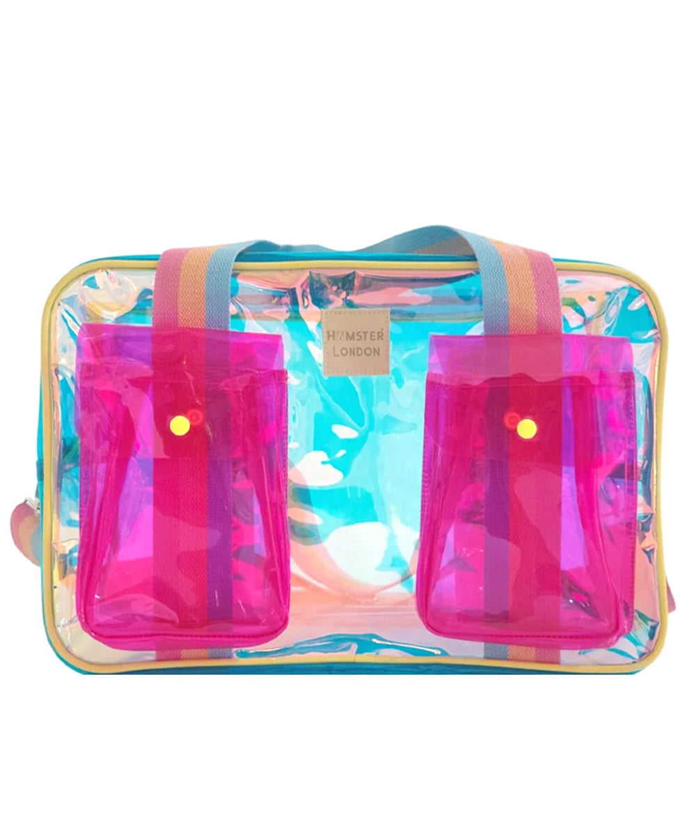 Hamster London Jelly Duffle Pink