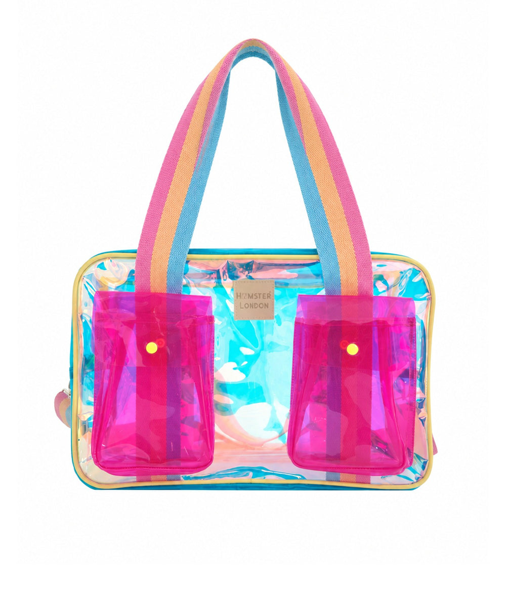 Hamster London Jelly Duffle Pink