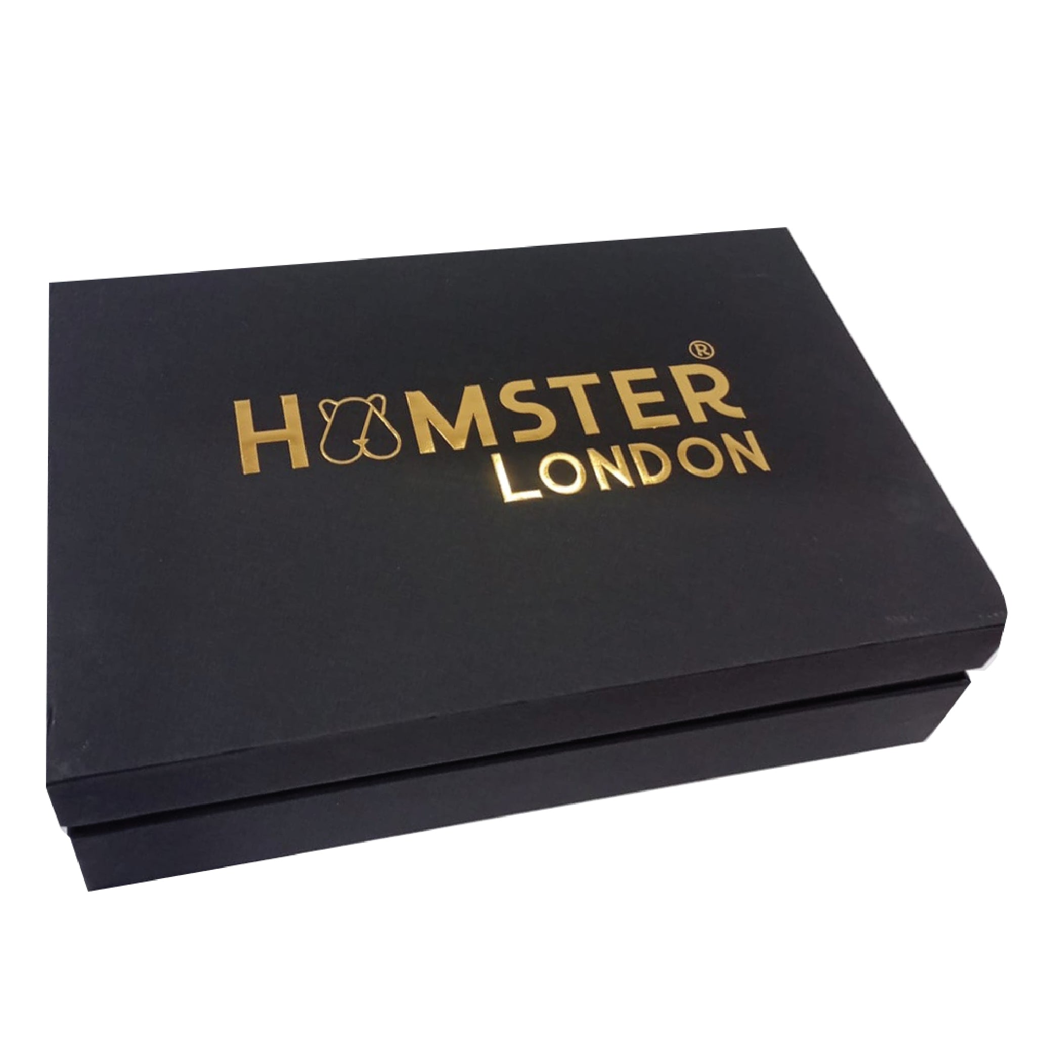 Hamster London Black Twist Sling & Charm Gift Box Set