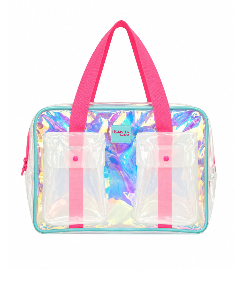 Hamster London Jelly Duffle White