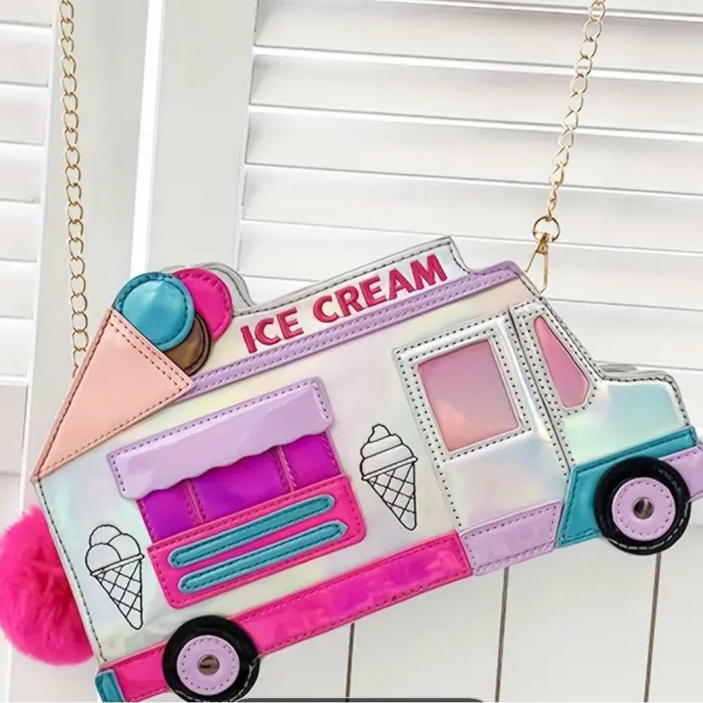Hamster London Funk Icecream Truck Sling Bag