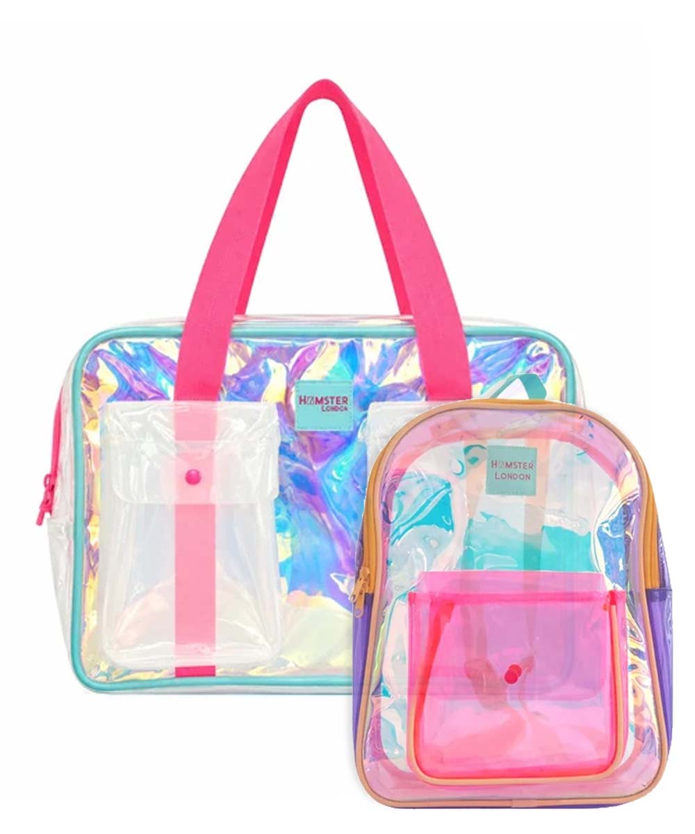 Hamster London Jelly Duffle White