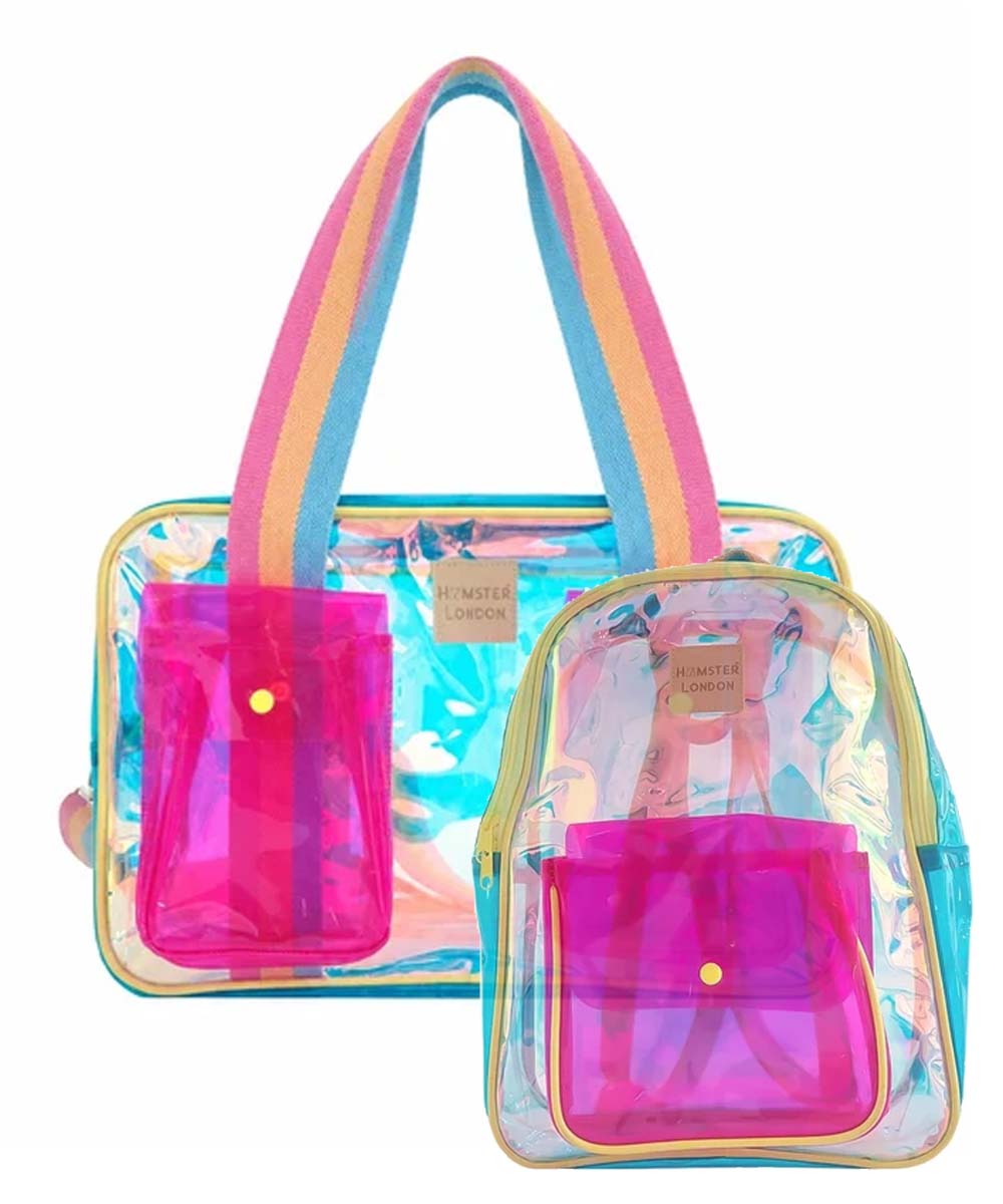 Hamster London Jelly Duffle Pink