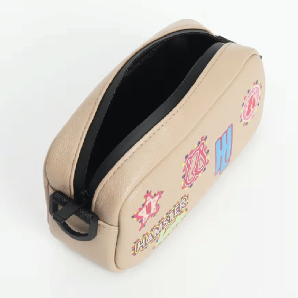 Hamster London Millionaire Picadelly Circus Airport Bag Beige