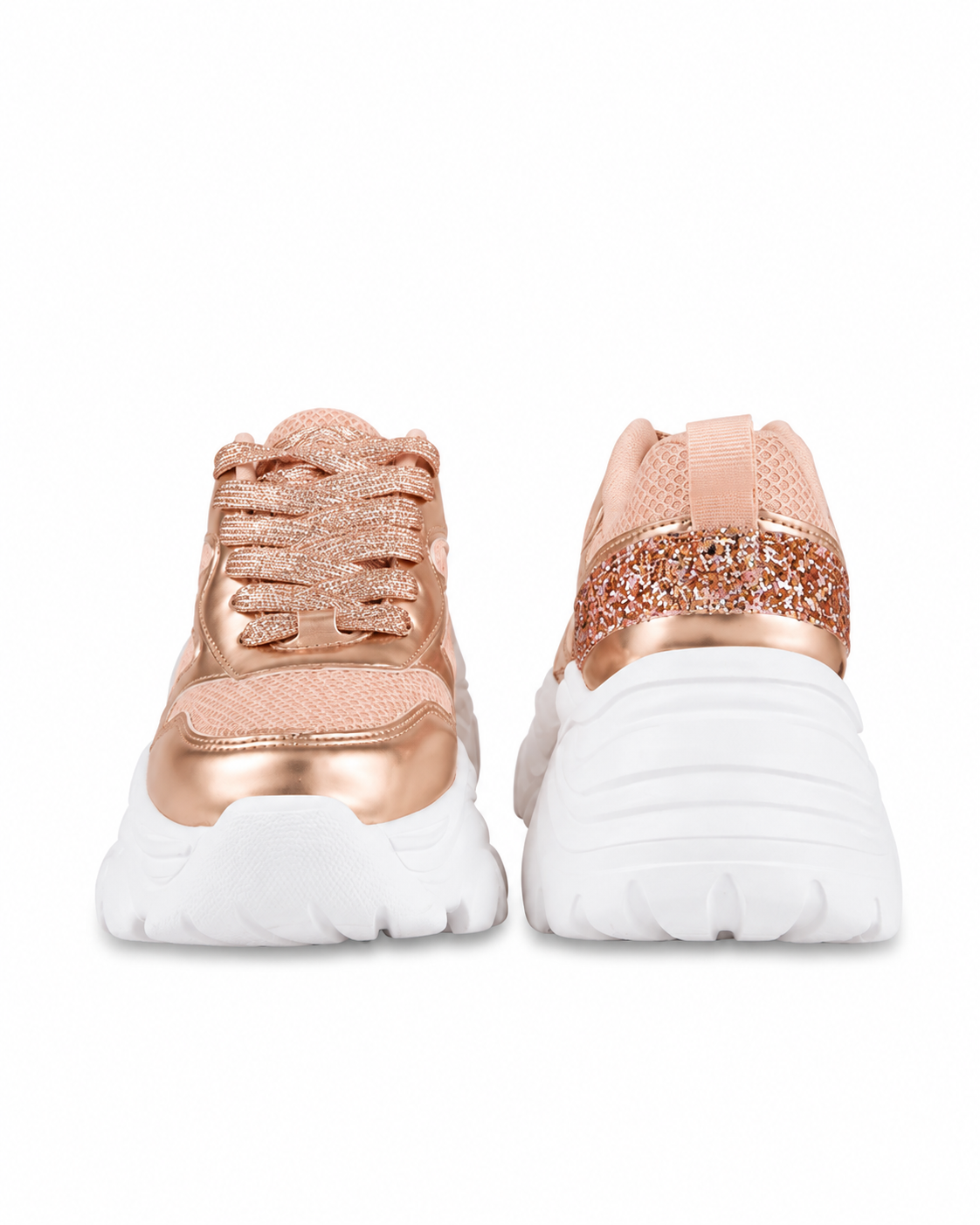 Hamster London Sparkle Pop Gold Sneakers