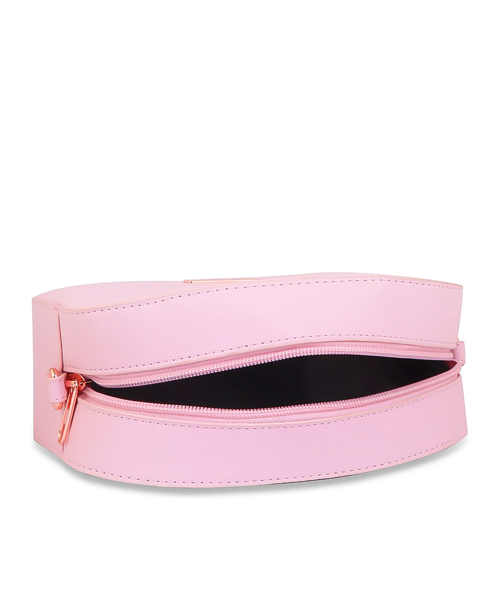Hamster London Melissa Luna Cross Body Sling Bag Pink
