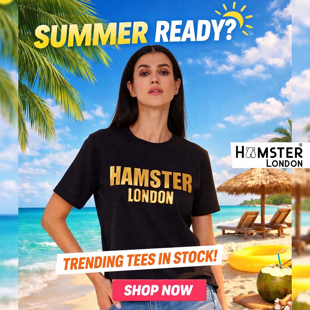 Hamster London Metallic T Shirt