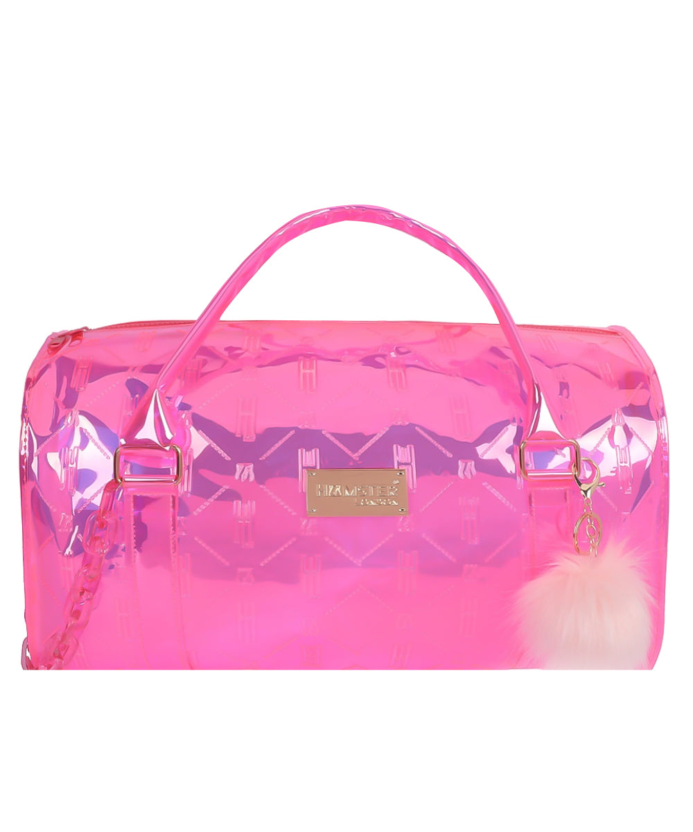 Hamster London Raver Duffle Bag Pink Large