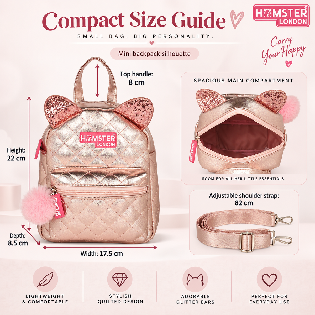 Hamster London MOB Meow Backpack