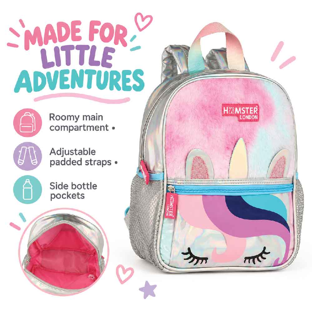 Hamster London MOB Swirl Unicorn Backpack