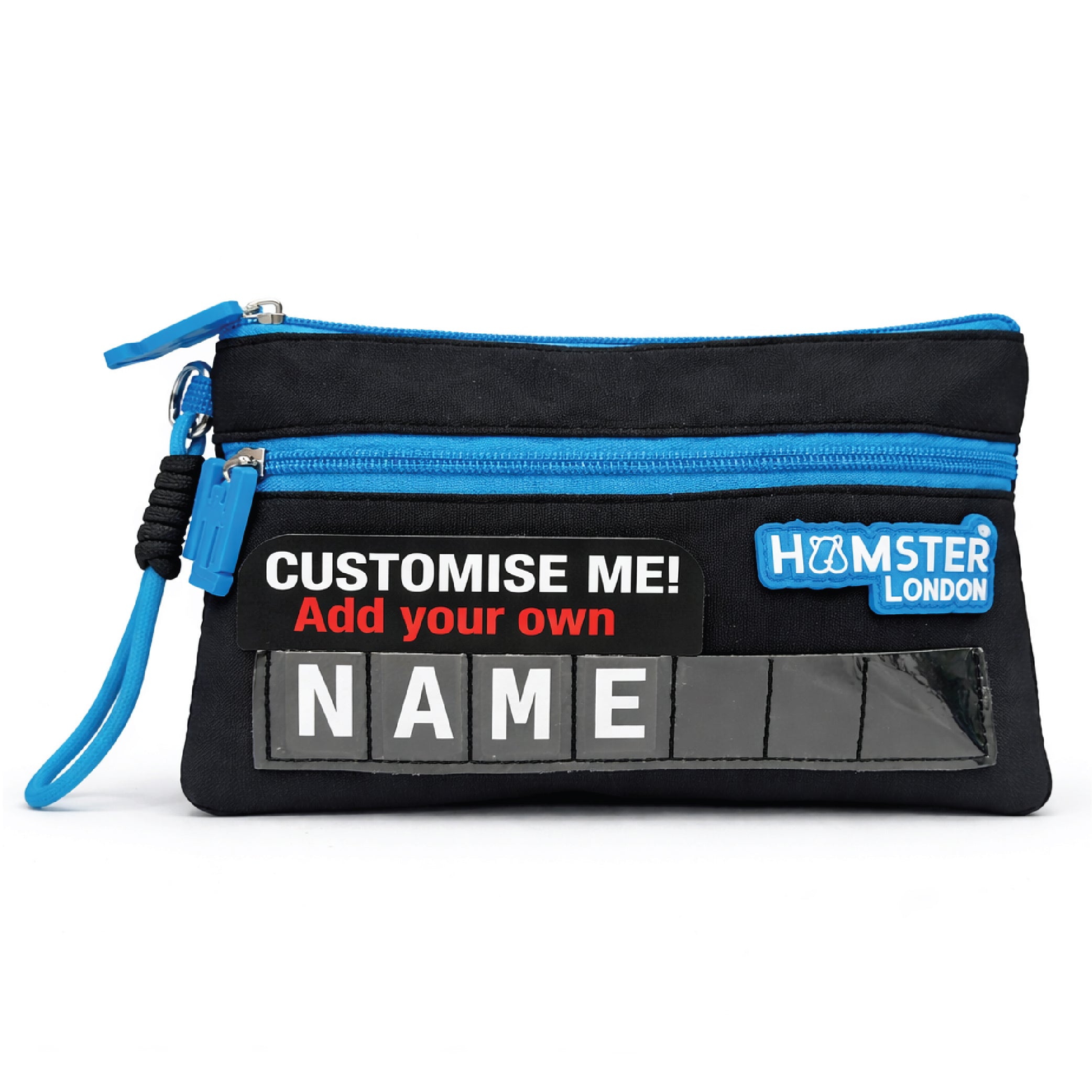 Hamster London Insider Name Pouch Blue