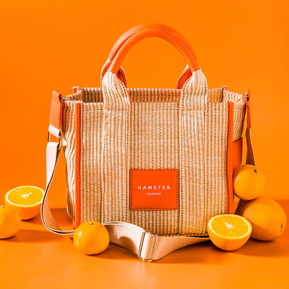 Hamster London Beverley Offshore Tote Bag Orange