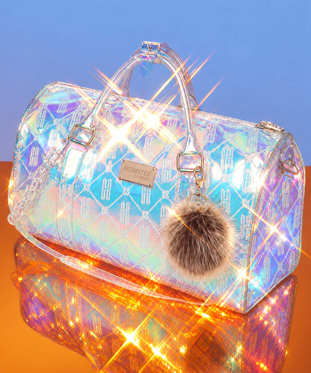 Hamster London Raver Duffle Bag White Large