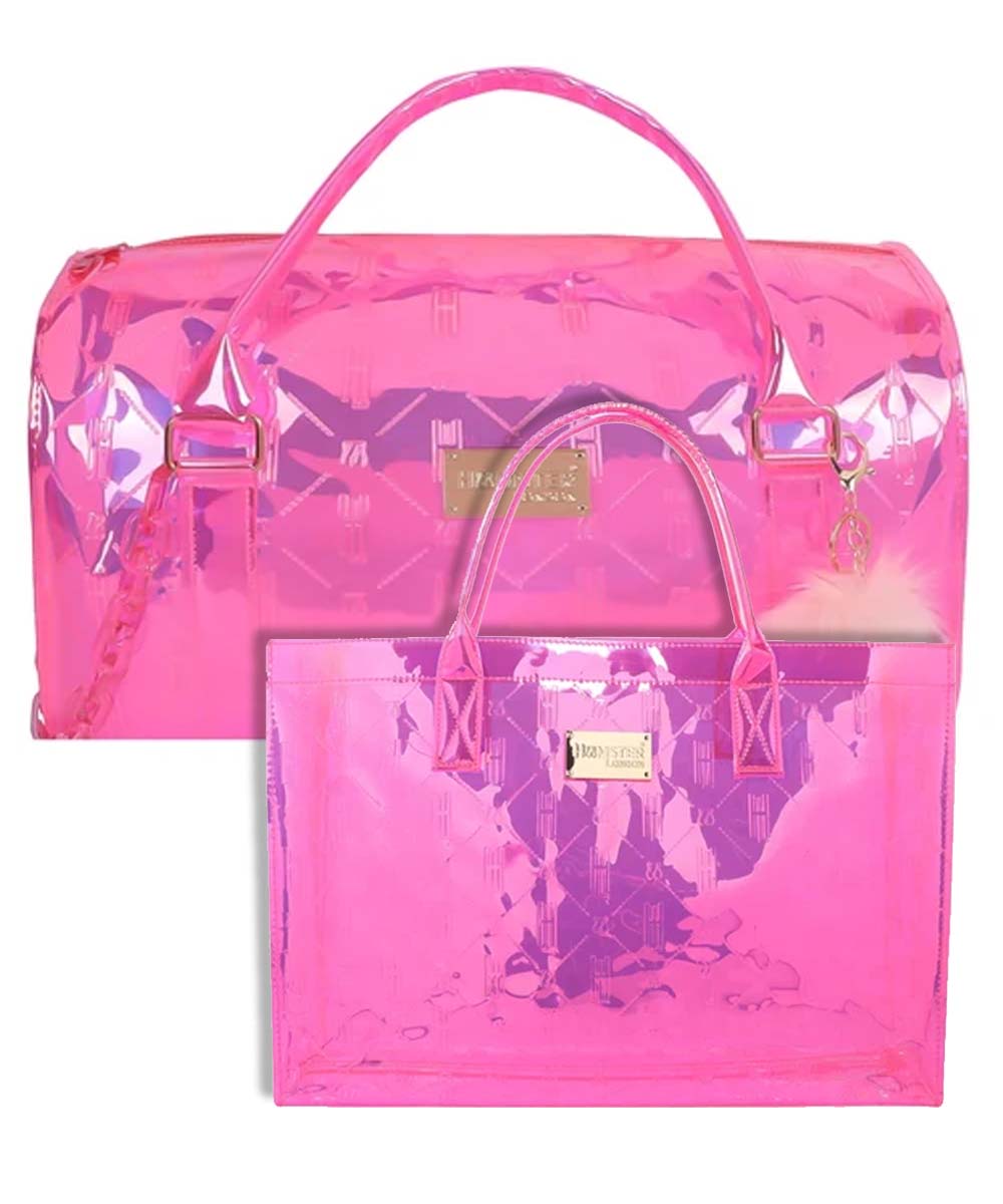Hamster London Raver Duffle Bag Pink Large