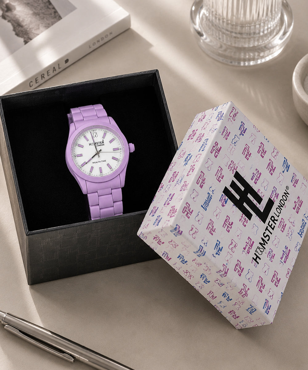 Hamster London High Candy Watch Purple