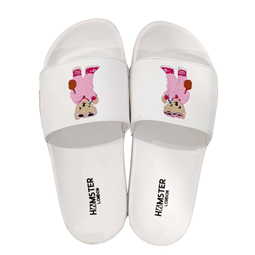 Hamster London Ted H Coffee Run Slides White