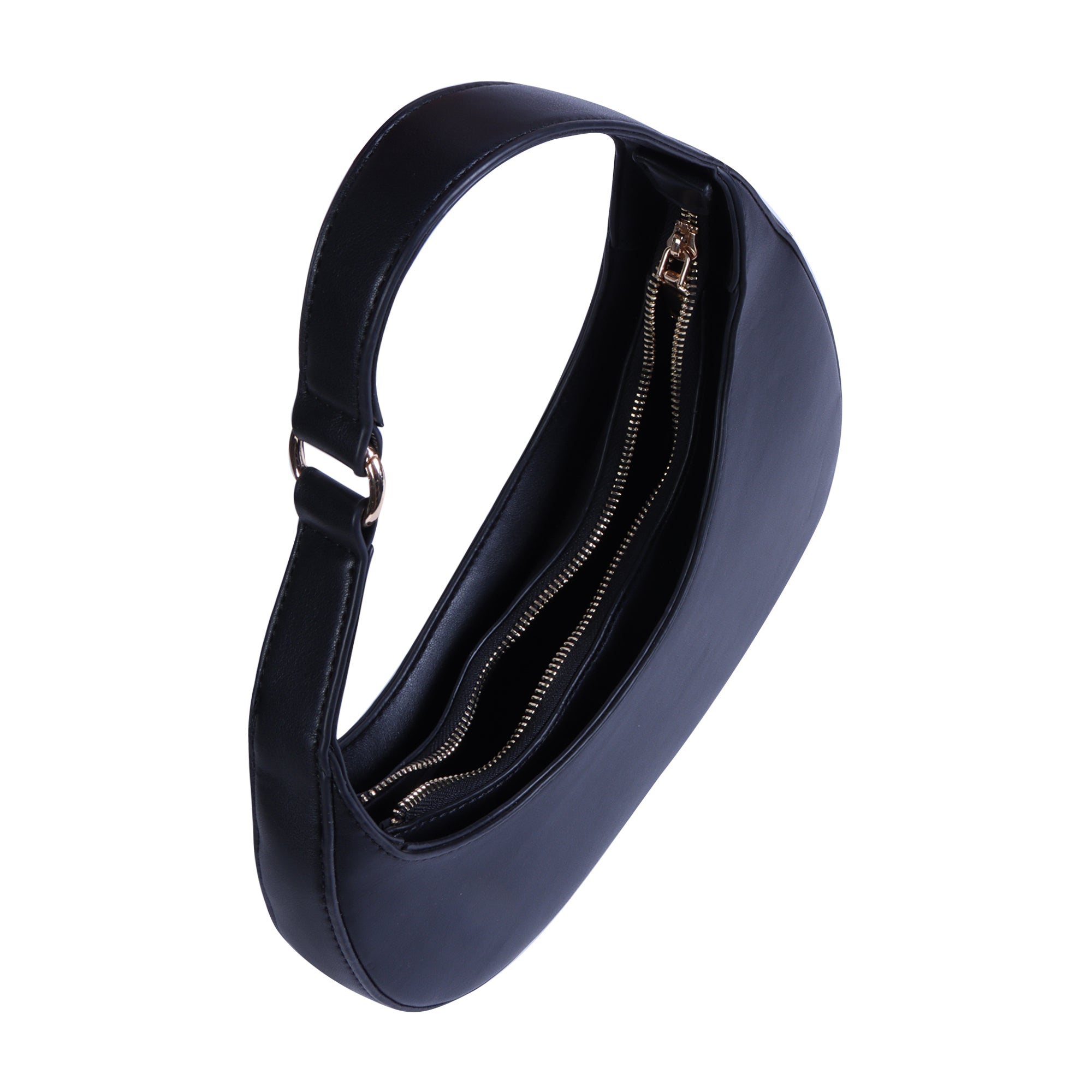 Hamster London Beverley Mia Shoulder Bag Black