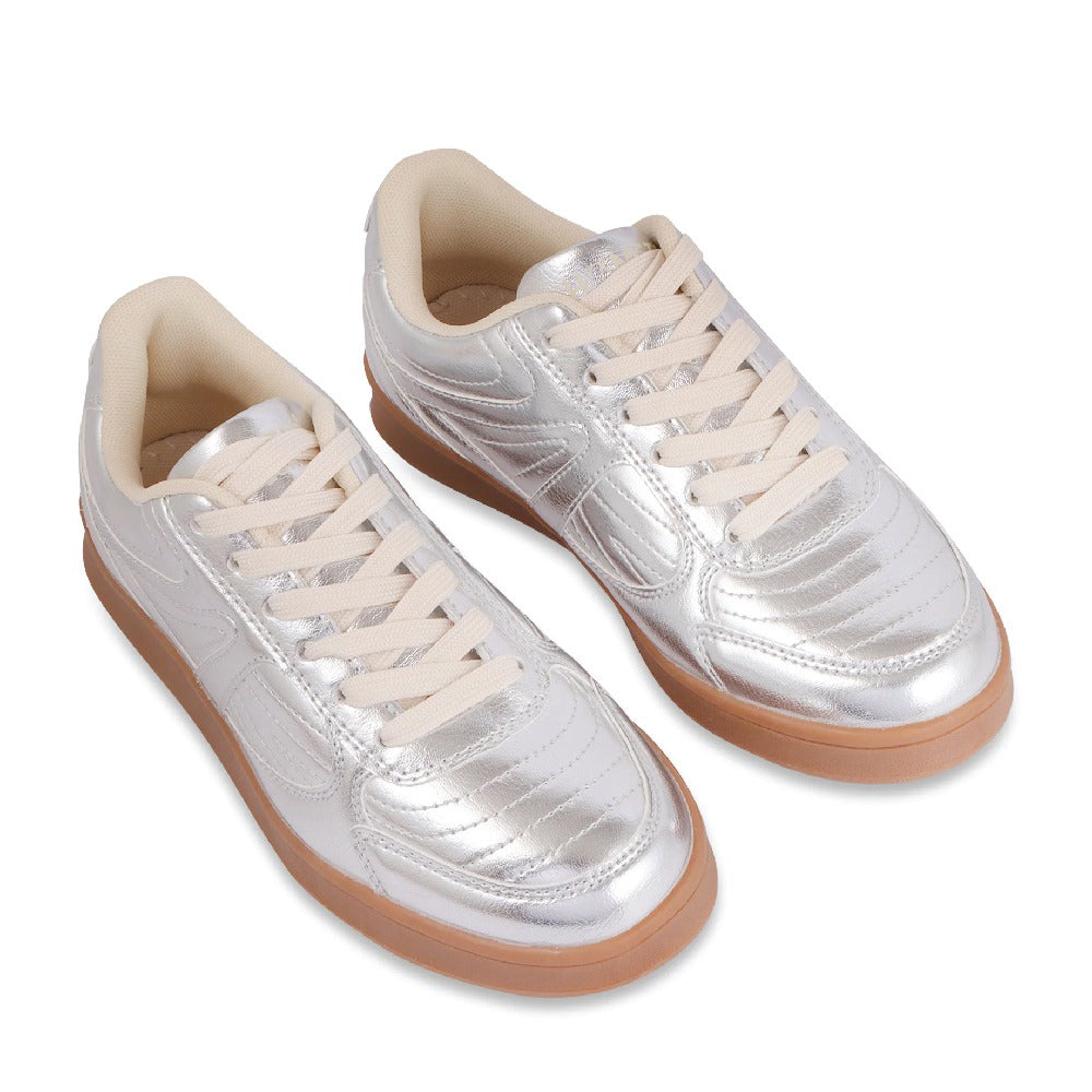 Hamster London Haven Kicker Party Silver Sneakers