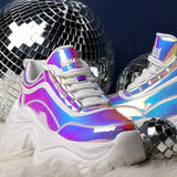 Hamster London Mousehole Holo Party Sneakers