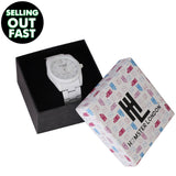 Hamster London High Candy Watch White