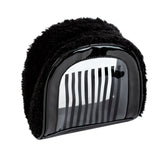 Hamster Fur Baby Pouch  Black