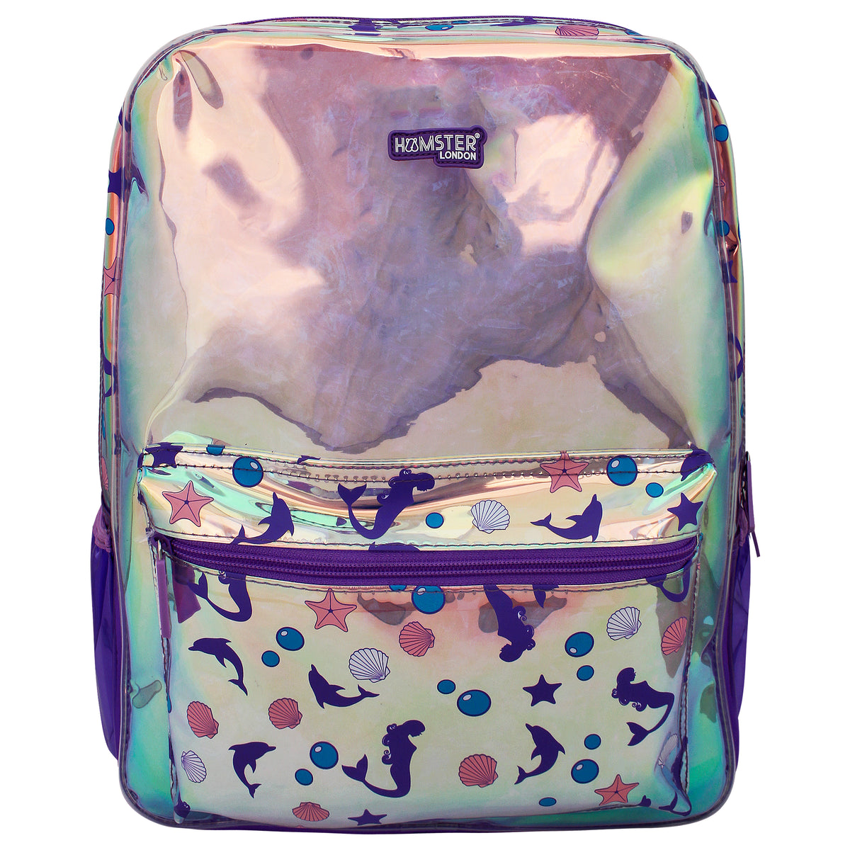 Hamster London Shiny Classic Backpack Mermaid Big