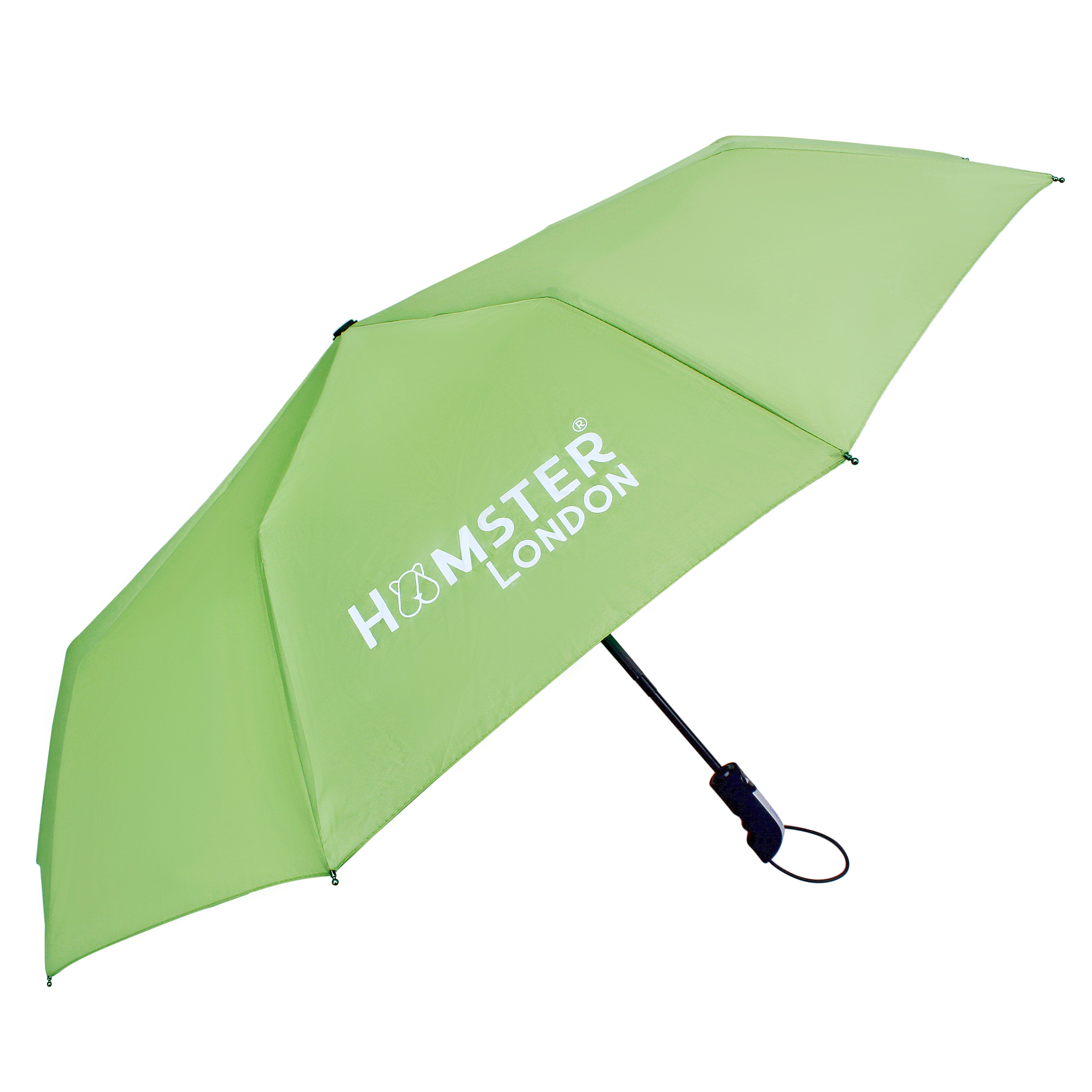 Hamster London Automatic Open & Close Pocket Folding Umbrella (Green)